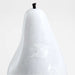 Tuscan Opal White Marble Decorative Pear