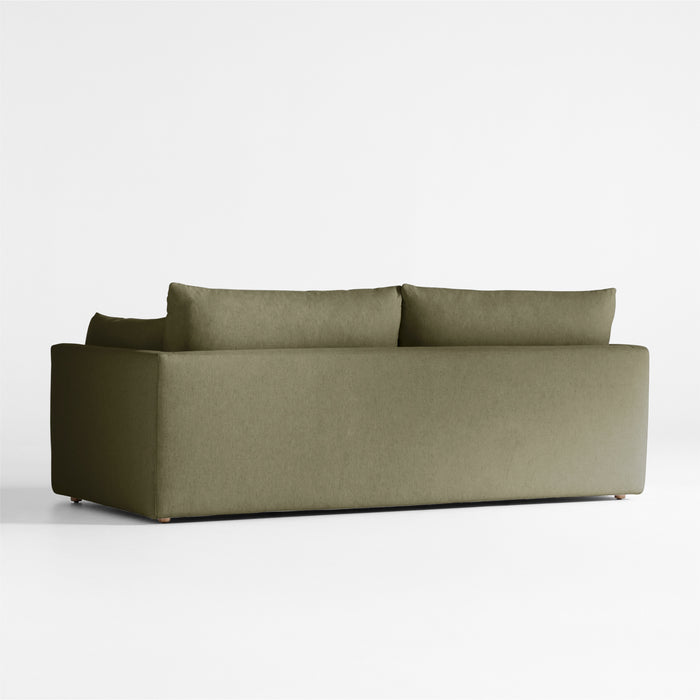 Unwind Slipcovered 92" Sofa