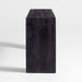 Valo 72" Ebonized Pine Wood Console Table