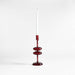 Venezia Medium Red Glass Taper Candle Holder