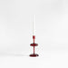 Venezia Small Red Glass Taper Candle Holder