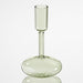 Venezia Medium Smoke Green Glass Taper Candle Holder
