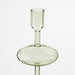 Venezia Small Smoke Green Glass Taper Candle Holder