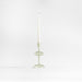 Venezia Small Smoke Green Glass Taper Candle Holder