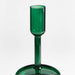 Venezia Medium Spruce Green Glass Taper Candle Holder