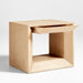 Vernon Natural Wood Side Table with Drawer
