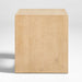 Vernon Natural Wood Side Table with Drawer
