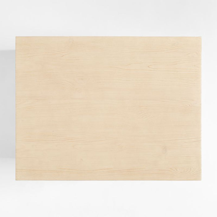 Vernon Natural Wood Side Table with Drawer