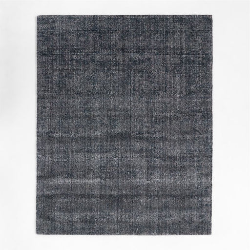 Vienne Performance Wool Handwoven Navy Blue Area Rug 8'x10'
