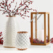 White Pillar Candle 6"x16"