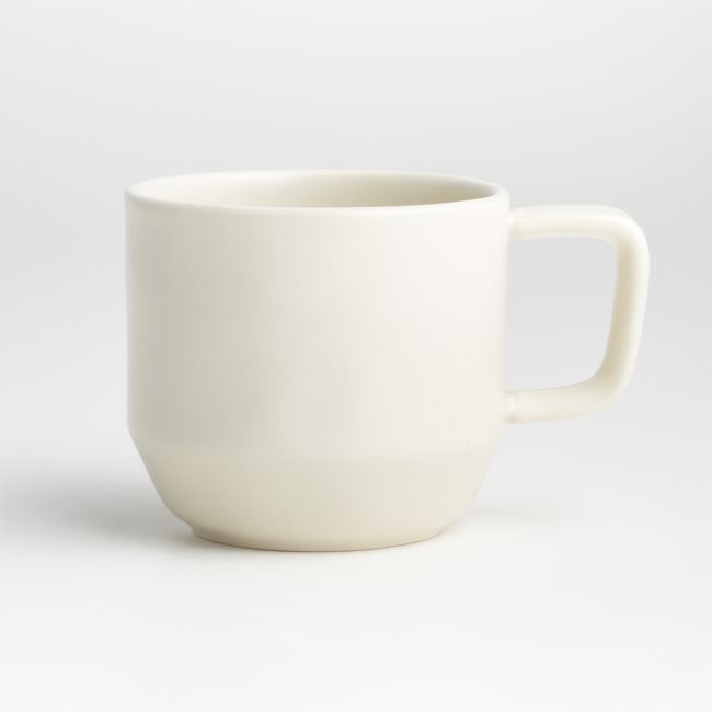 Visto Cream Stoneware Mug