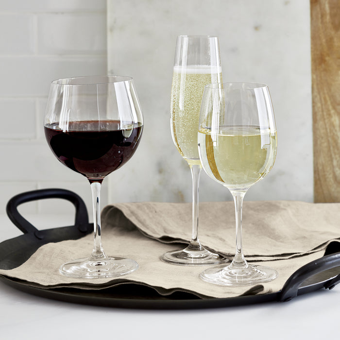 Marin Natural European Flax ®-Certified Linen Cocktail Napkins, Set of 4