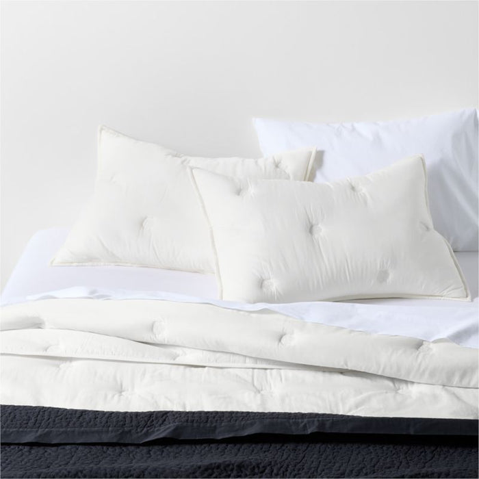Celeste Organic Cotton Midnight Navy King Quilt