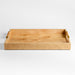 Volos Large Rectangle Burl Wood Decorative Tray