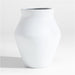 Wabi Large White Fiberstone Planter by Leanne Ford