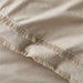 Favorite Washed Organic Cotton Sand Beige Eyelash Standard Bed Pillow Sham