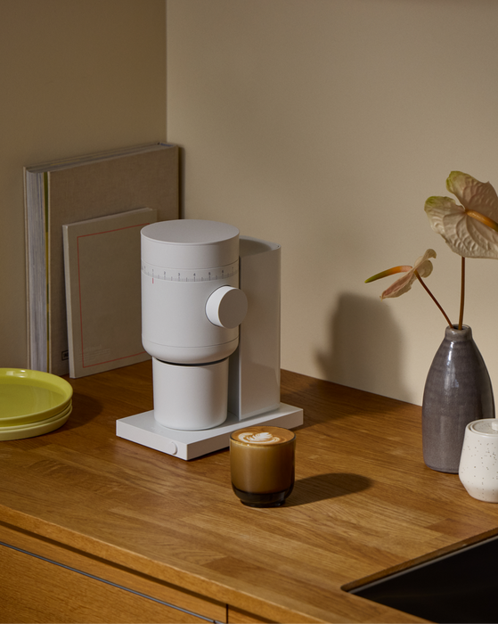 Fellow Opus 2 Conical Burr Grinder Matte White