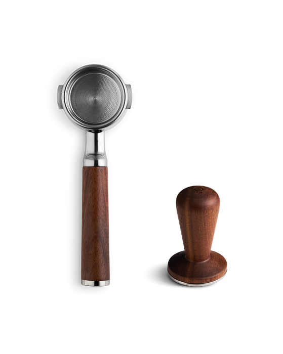 Fellow Espresso Series 1, Cherry Red + Walnut, 220V