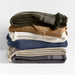 Weekend Burnt Green Organic Cotton 70"x55" Throw Blanket