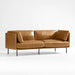 Wells 84" Leather Sofa