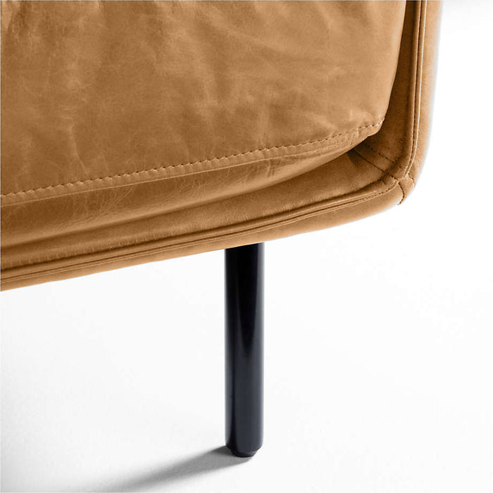 Wells 84" Leather Sofa