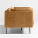 Wells 73" Leather Apartment Sofa