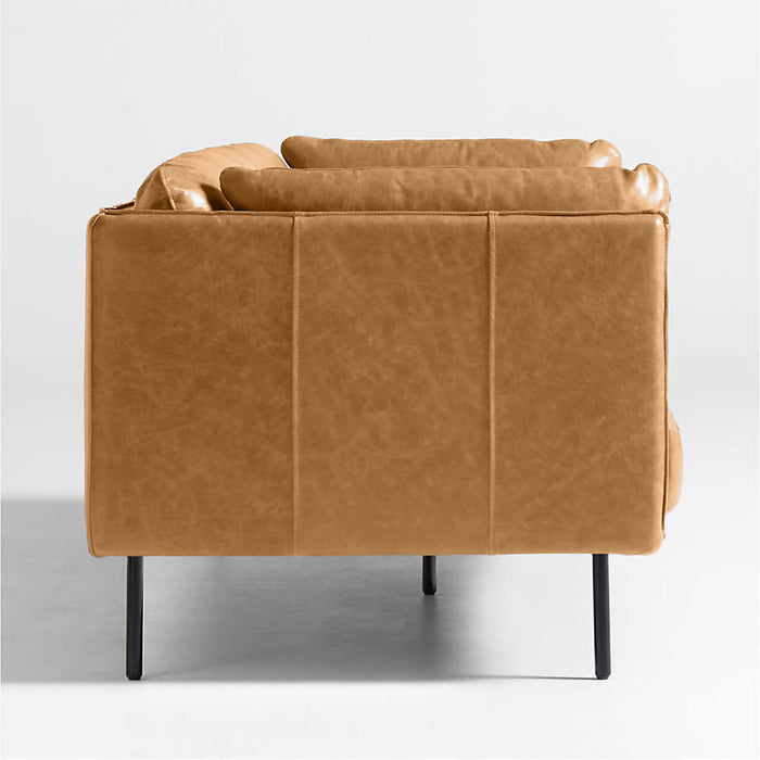 Wells 84" Leather Sofa