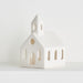 White Ceramic Holiday Church
