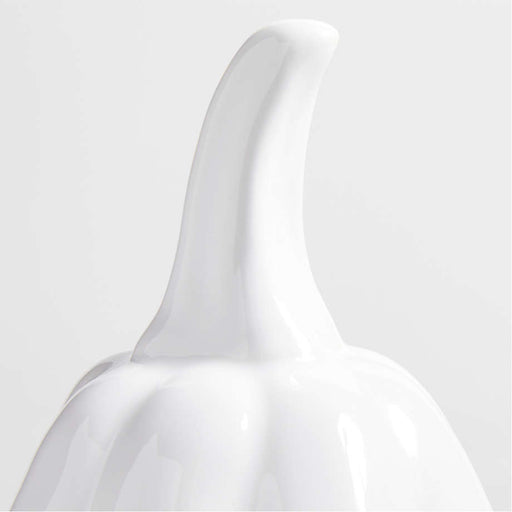 Small White Ceramic Gourd