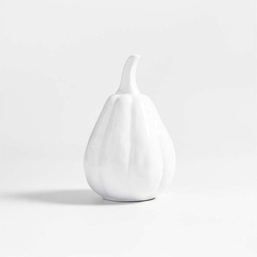 Small White Ceramic Gourd