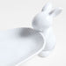 White Ceramic Bunny Platter