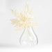 Faux White Fern Leaf Stem