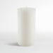 4"x8" White Pillar Candle