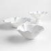White Ruffle 15" Large Bowl