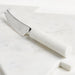 White Marble Holiday Tree Cheese Board with Knife