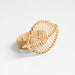 Wicker Leaf Napkin Ring