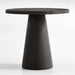 Willy 32" Charcoal Round Pedestal Dining Table by Leanne Ford