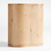 Winslow Natural Oak Wood Bar Cabinet by Jake Arnold