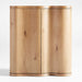 Winslow Natural Oak Wood Bar Cabinet by Jake Arnold