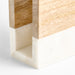 Wood and Marble Napkin Holder