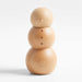 Wood Snowman Pepper Mill Grinder