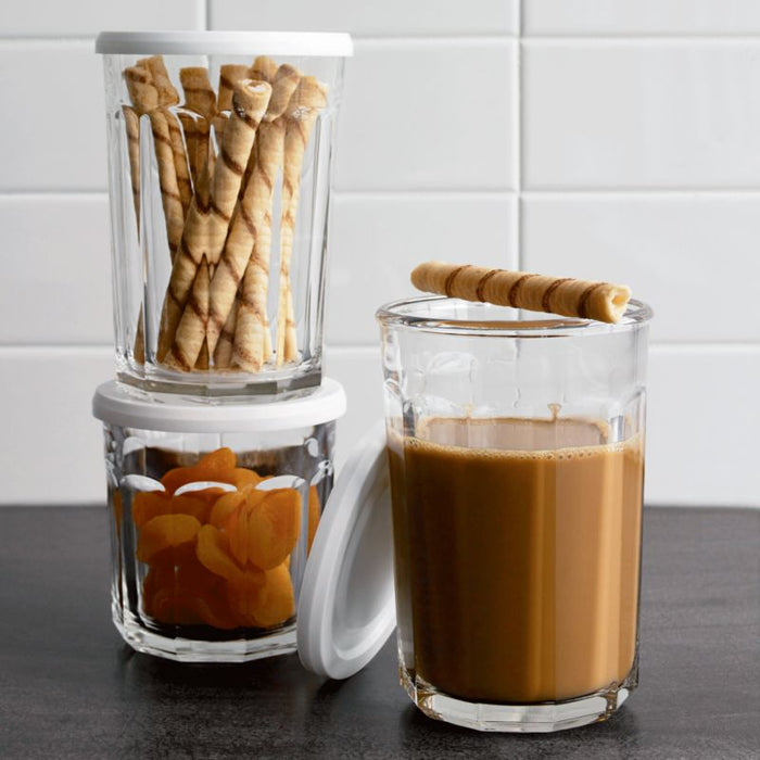 Large 19.9-Oz. Working Glass with Lid