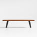 Yukon 75" Natural Live Edge Wood Dining Bench