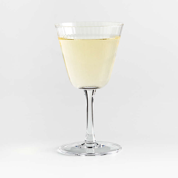 A Coste Short Optic Wine Glass by Athena Calderone