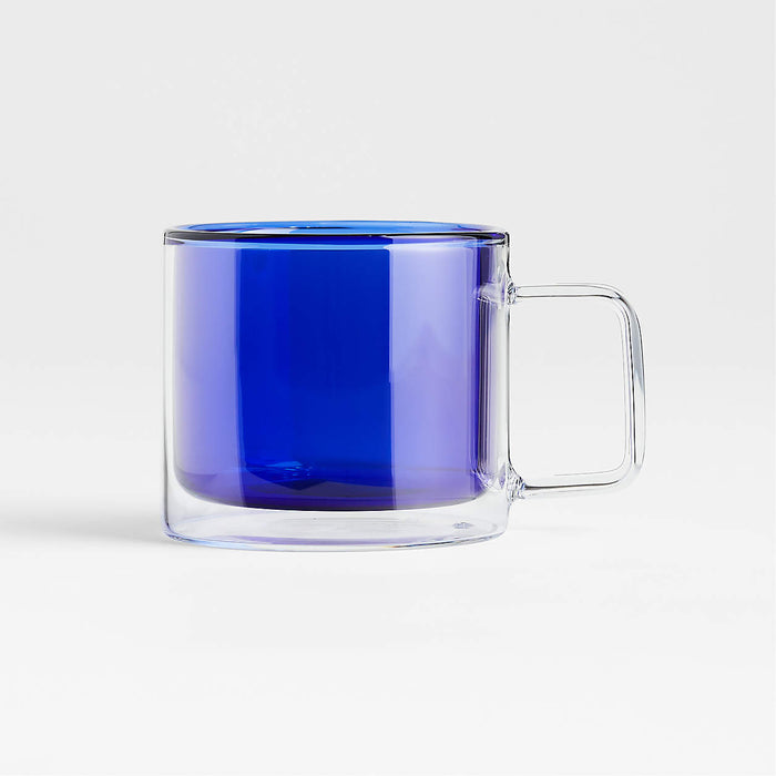 Blue Glass Mug by Molly Baz