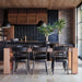 Arno Black Wood Dining Chair