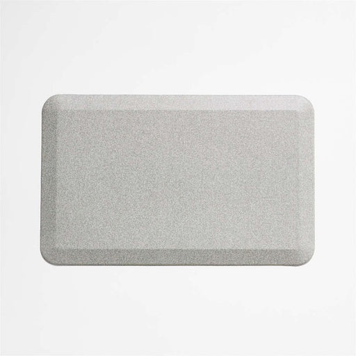 Crate & Barrel GelPro Comfort Grey Pin Check Kitchen Mat 20"x32"