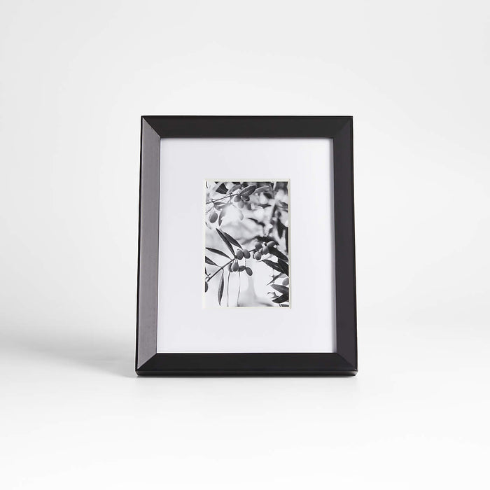 Icon Wood 4x6 Black Picture Frame