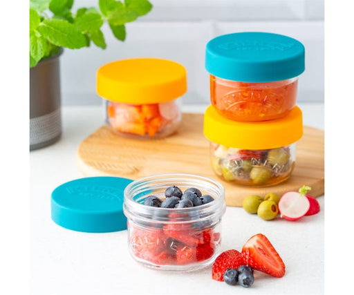 Kilner Set Of 2 Snack And Store Pots 125ml