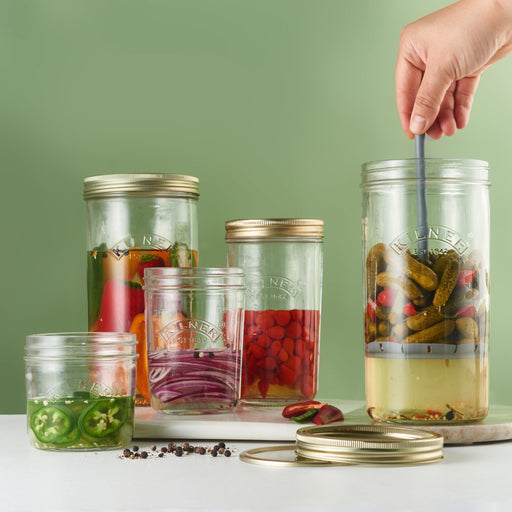 Kilner 1-Liter Pickle Jar With Lifter